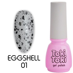 Гель лак Toki-Toki EggShell №01, 5мл